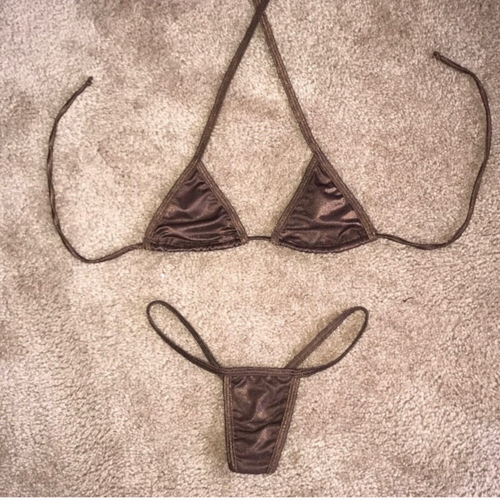 Brown stripper outfit
